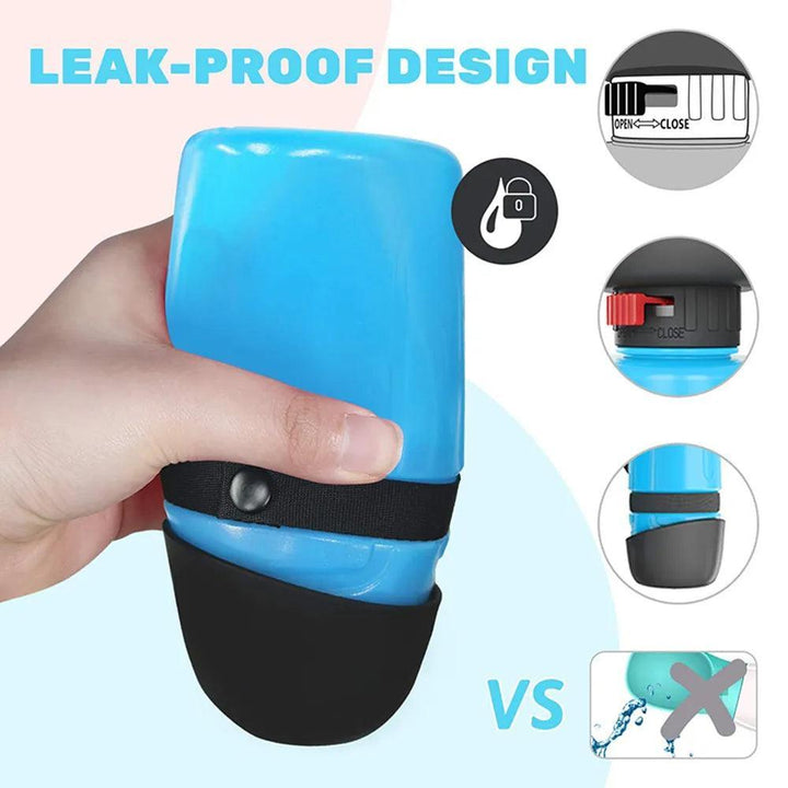 Portable Foldable Pet Water Bottle Feeder - themiraclebrands.com