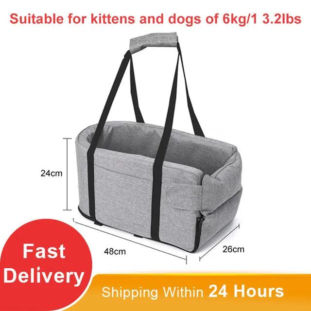 Portable Pet Car Seat Bed - themiraclebrands.com