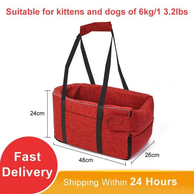 Portable Pet Car Seat Bed - themiraclebrands.com