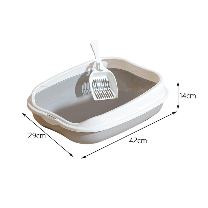 Portable Semi-Closed Cat Litter Box Bedpan Design - themiraclebrands.com