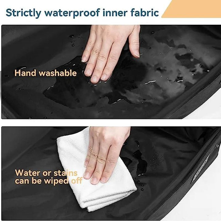 Portable Waterproof Oxford Cloth Cat Litter Box - themiraclebrands.com