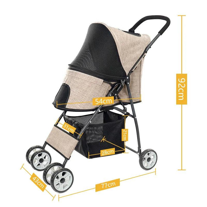 Premium Pet Strollers 360 Rotation Wheel - themiraclebrands.com