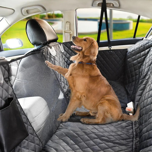 Waterproof Pet Car Seat Cover – Dog Back Seat Protector