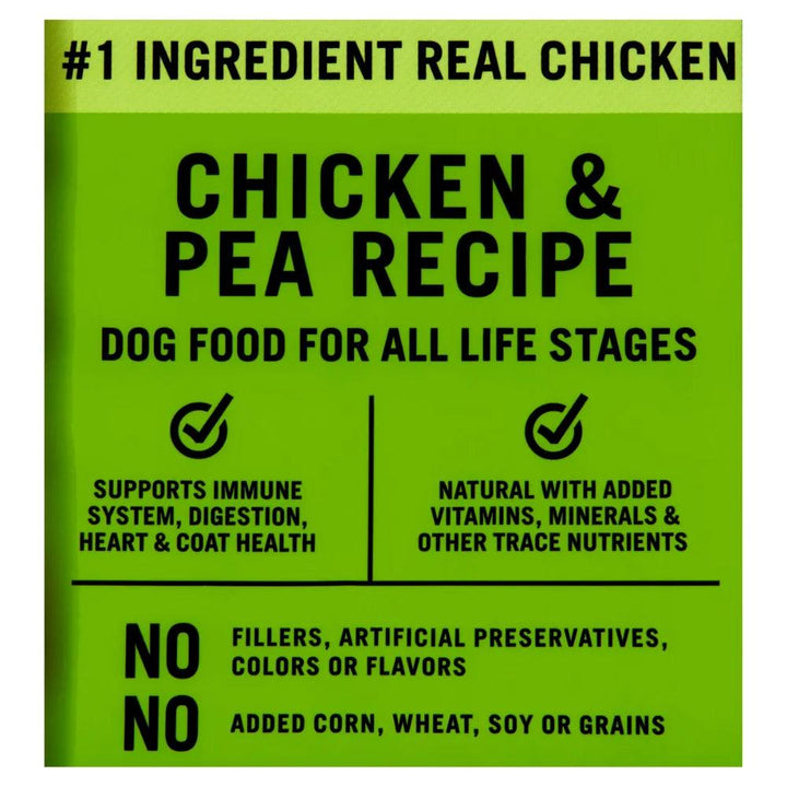 Pure Balance Chicken & Pea Recipe Dog Food 24 lbs - themiraclebrands.com