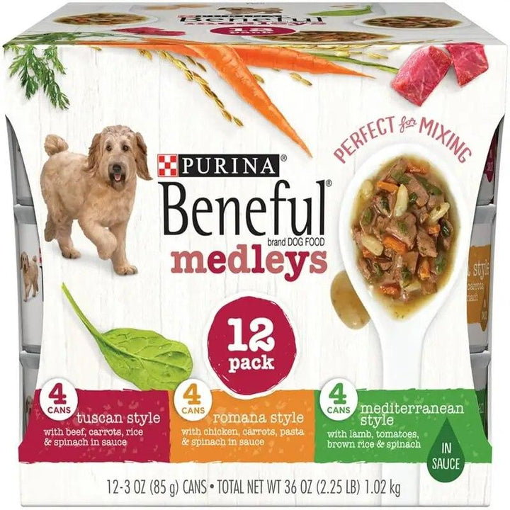 Purina Beneful Wet Dog Food 12 Pack - themiraclebrands.com