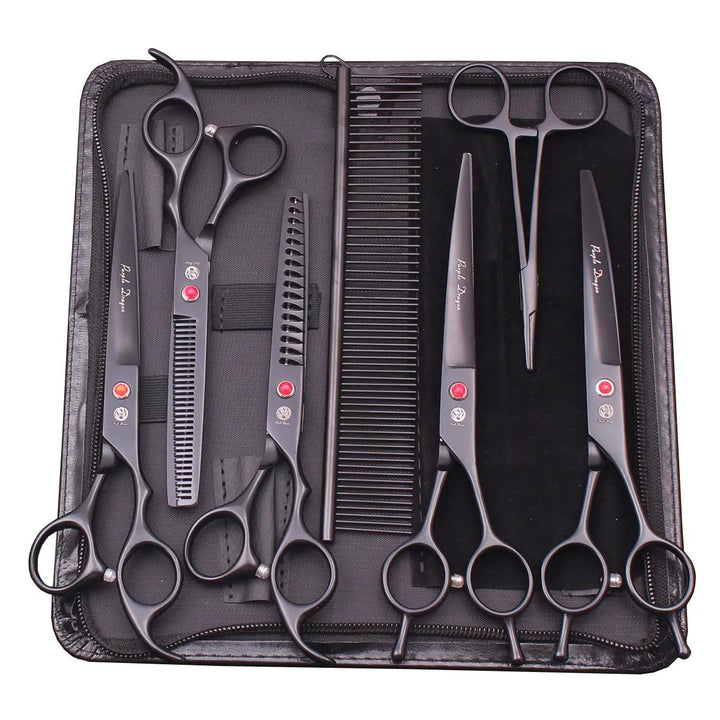 Purple Dragon Grooming Scissors 7" & 6.5" - themiraclebrands.com