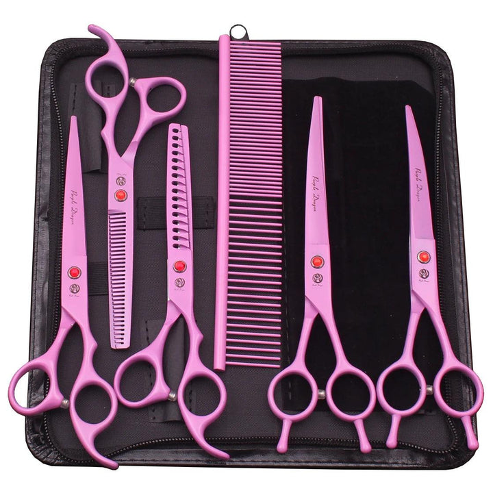 Purple Dragon Grooming Scissors 7" & 6.5" - themiraclebrands.com