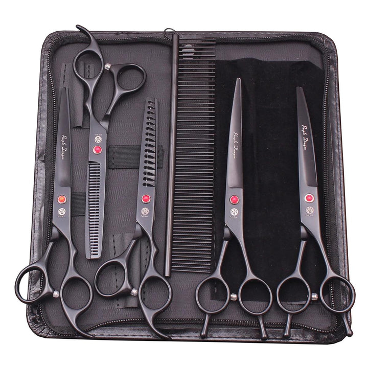 Purple Dragon Grooming Scissors 7" & 6.5" - themiraclebrands.com