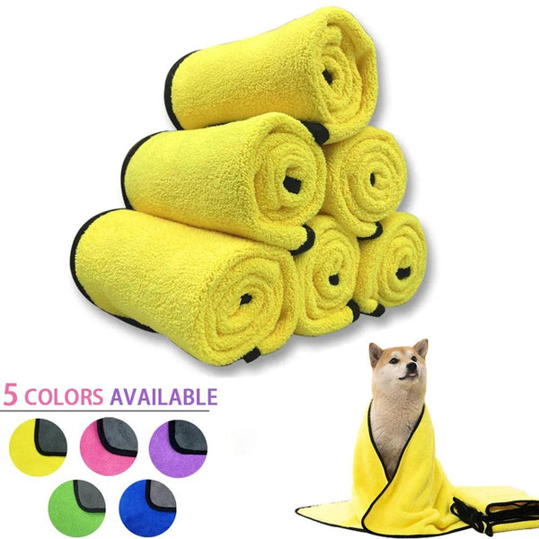 Quick-Drying Soft Absorbent Pet Towels - themiraclebrands.com