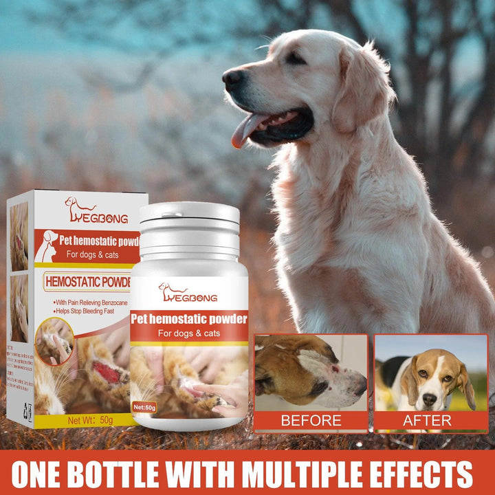 Quick Relief Pet Hemostatic Powder 50g - themiraclebrands.com