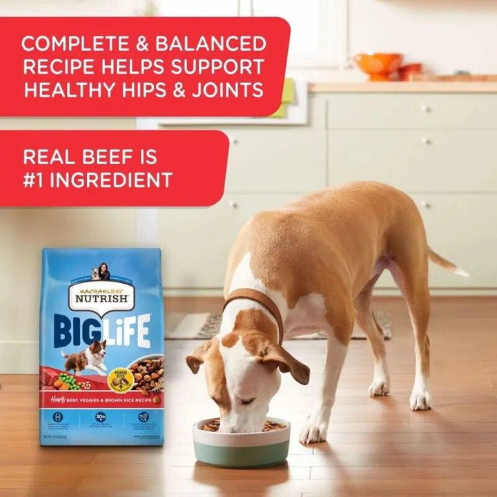 Rachael Ray Nutrish Big Life Beef Dog Food 40lb - themiraclebrands.com