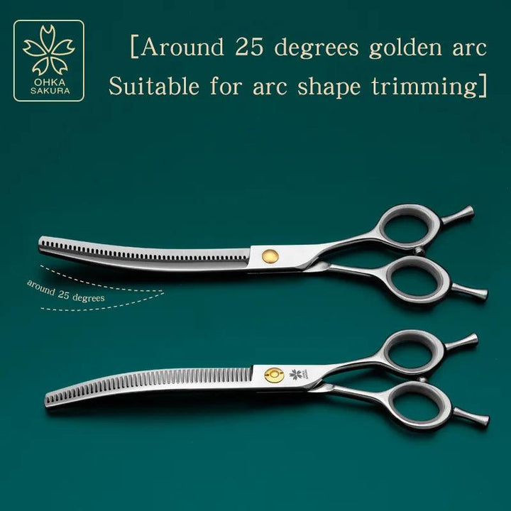 Refined Curved Thinning Scissors 7.0 & 7.25 Inch - themiraclebrands.com