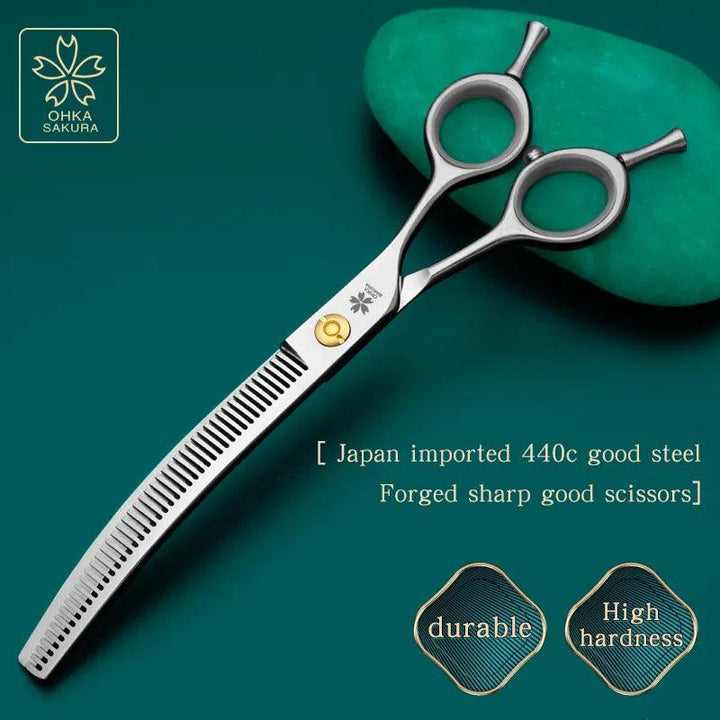 Refined Curved Thinning Scissors 7.0 & 7.25 Inch - themiraclebrands.com