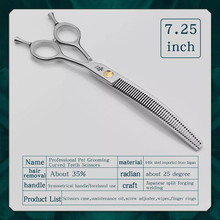 Refined Curved Thinning Scissors 7.0 & 7.25 Inch - themiraclebrands.com