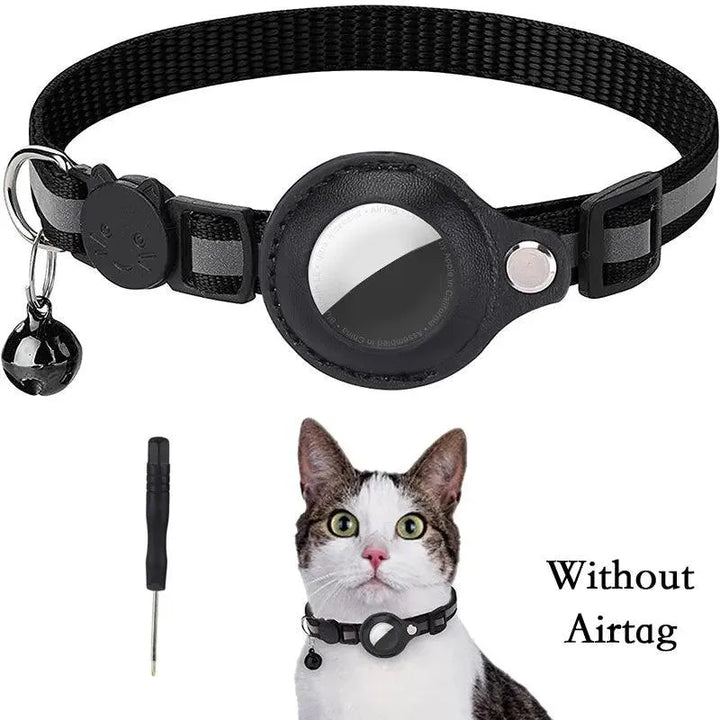 Reflective Cat Collar with Airtag Tracker - themiraclebrands.com