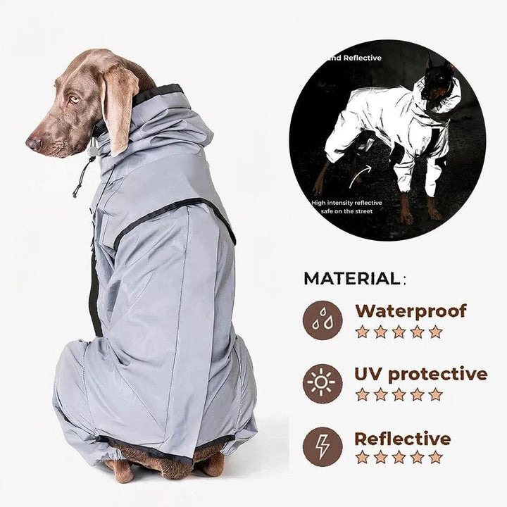 Reflective Waterproof Dog Jumpsuit - themiraclebrands.com