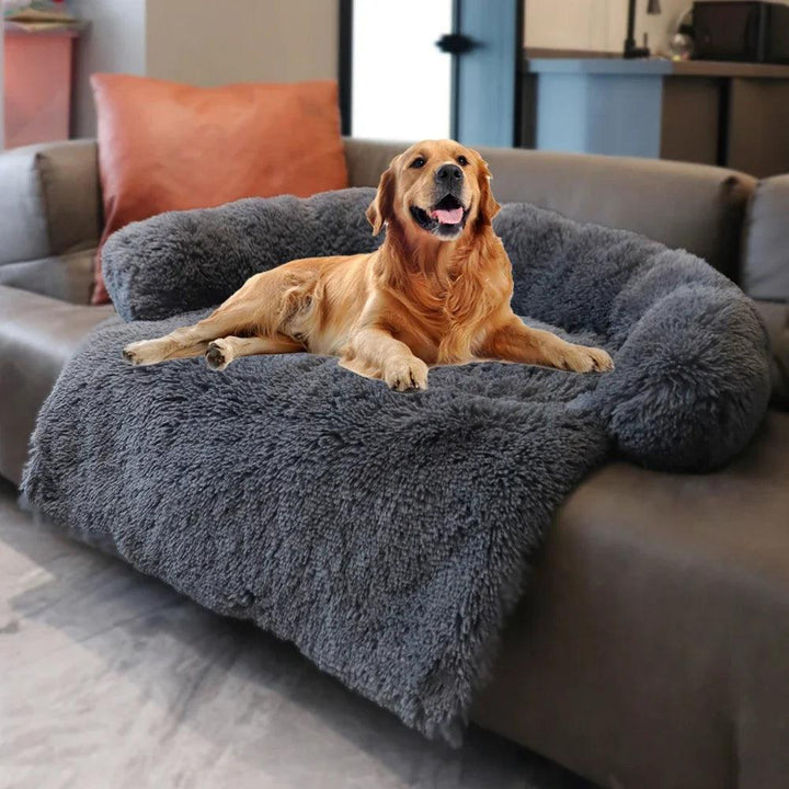 Removable Plush Pet Sofa Bed Cozy Comfort - themiraclebrands.com