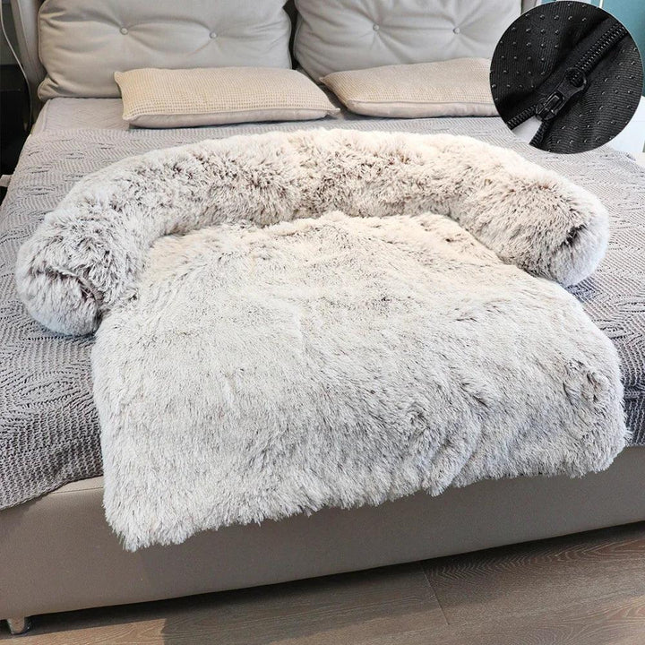 Removable Plush Pet Sofa Bed Cozy Comfort - themiraclebrands.com