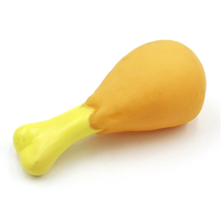 Rubber Chicken Leg Squeaky Pet Toy - themiraclebrands.com