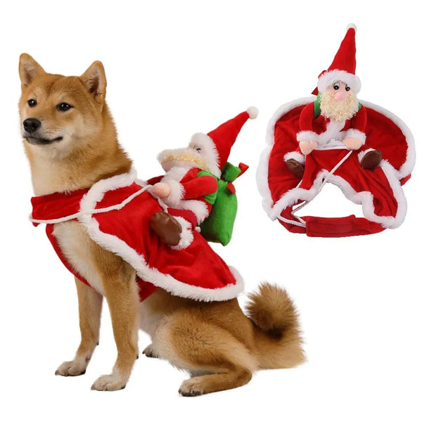 Santa Claus Pet Costume - themiraclebrands.com