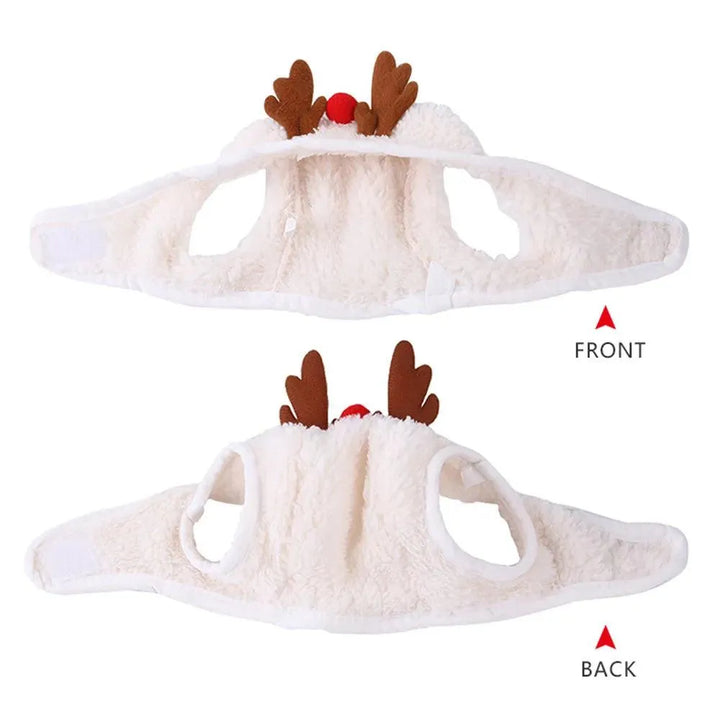 Santa Hat with Bib Scarf Pet Christmas Costume - themiraclebrands.com