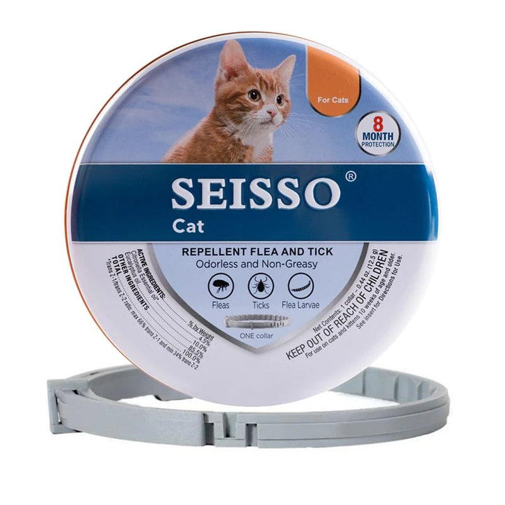 SEISSO Pet Anti-Flea Collar 8 Months Protection - themiraclebrands.com