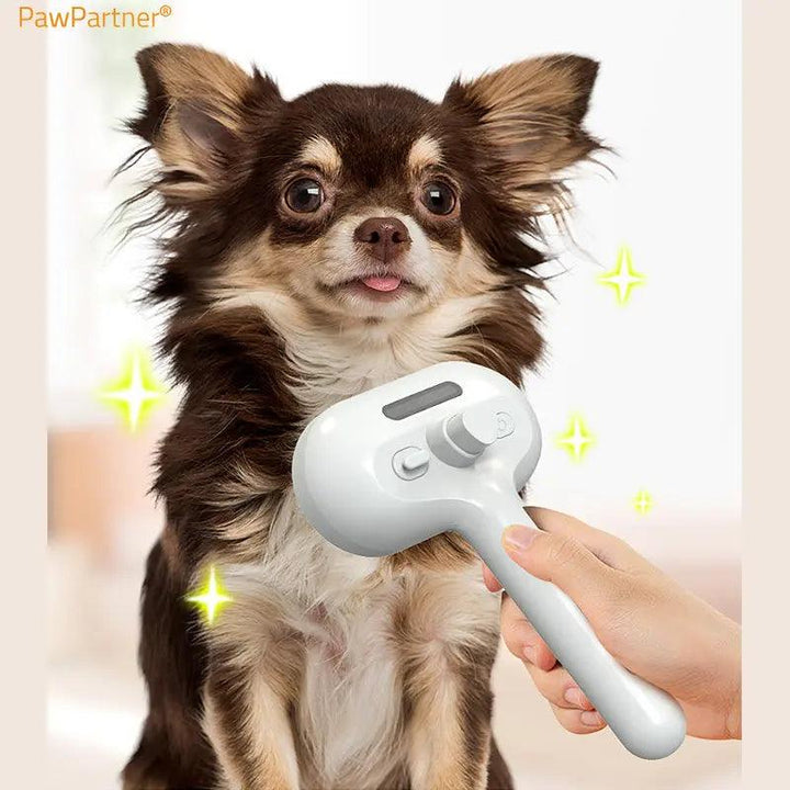 Self-Cleaning Pet Comb with Built-In Humidifier - themiraclebrands.com