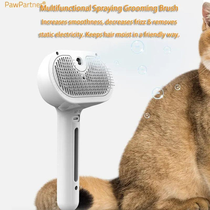 Self-Cleaning Pet Comb with Built-In Humidifier - themiraclebrands.com