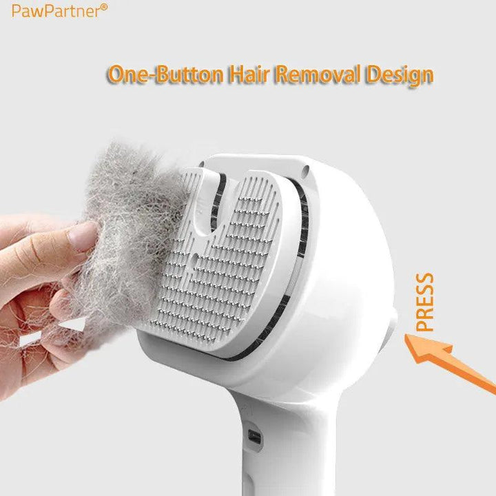 Self-Cleaning Pet Comb with Built-In Humidifier - themiraclebrands.com