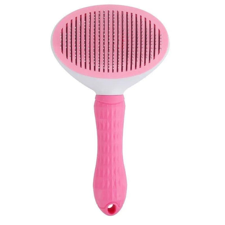 Self-Cleaning Pet Grooming Brush - themiraclebrands.com