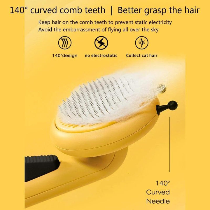 Self-Cleaning Slicker Brush - themiraclebrands.com