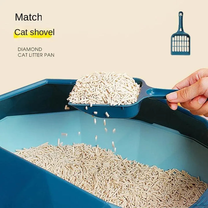 Semi-Closed Reusable Anti-Splash Cat Litter Box - themiraclebrands.com