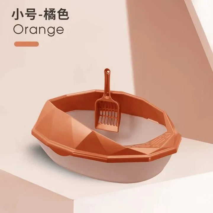 Semi-Closed Reusable Anti-Splash Cat Litter Box - themiraclebrands.com