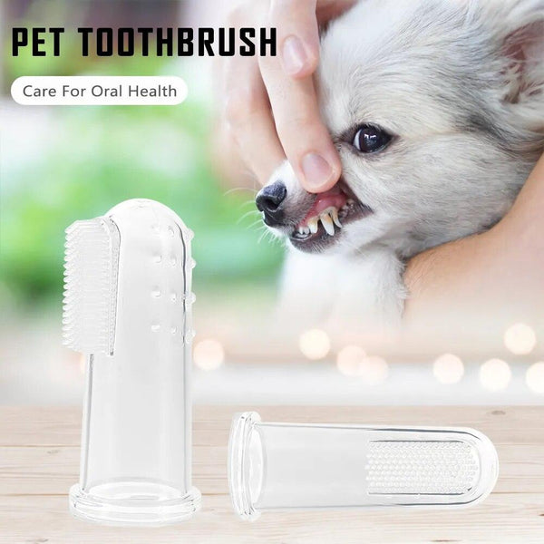 Silicone Finger Cots Pet Toothbrush - themiraclebrands.com