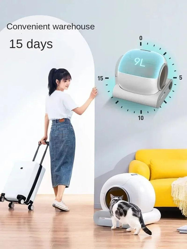 Smart Cat Litter Box with App Control - themiraclebrands.com