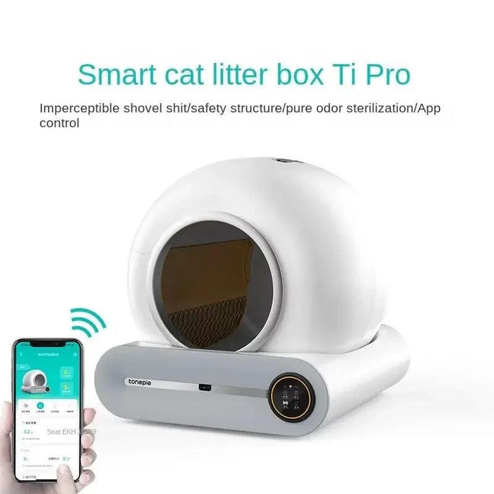 Smart Cat Litter Box with App Control - themiraclebrands.com