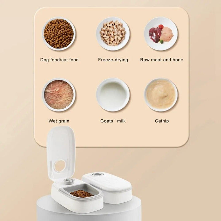 Smart Pet Feeder Automatic Dispenser 48-Hour Timer - themiraclebrands.com