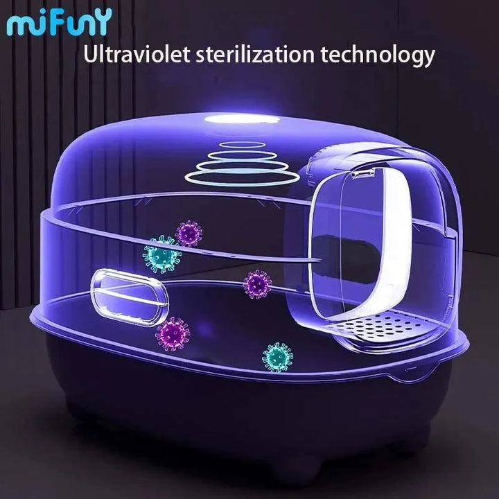 Smart UV Sterilized Cat Litter Box - themiraclebrands.com