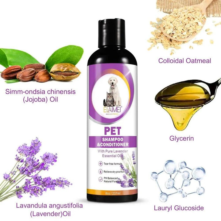 Softening Pet Shampoo Mite Dirt Removal - themiraclebrands.com