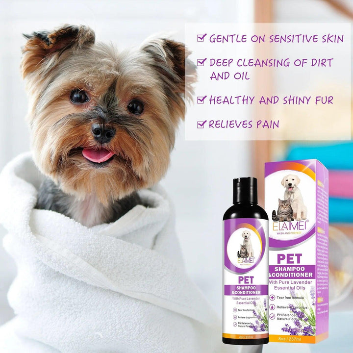 Softening Pet Shampoo Mite Dirt Removal - themiraclebrands.com