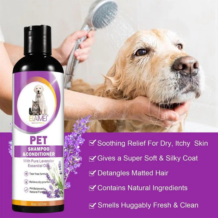 Softening Pet Shampoo Mite Dirt Removal - themiraclebrands.com