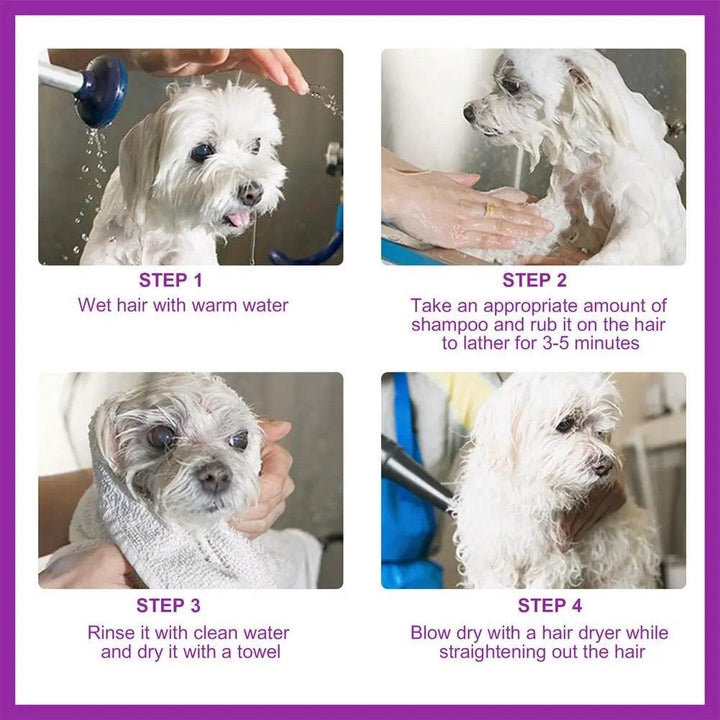 Softening Pet Shampoo Mite Dirt Removal - themiraclebrands.com