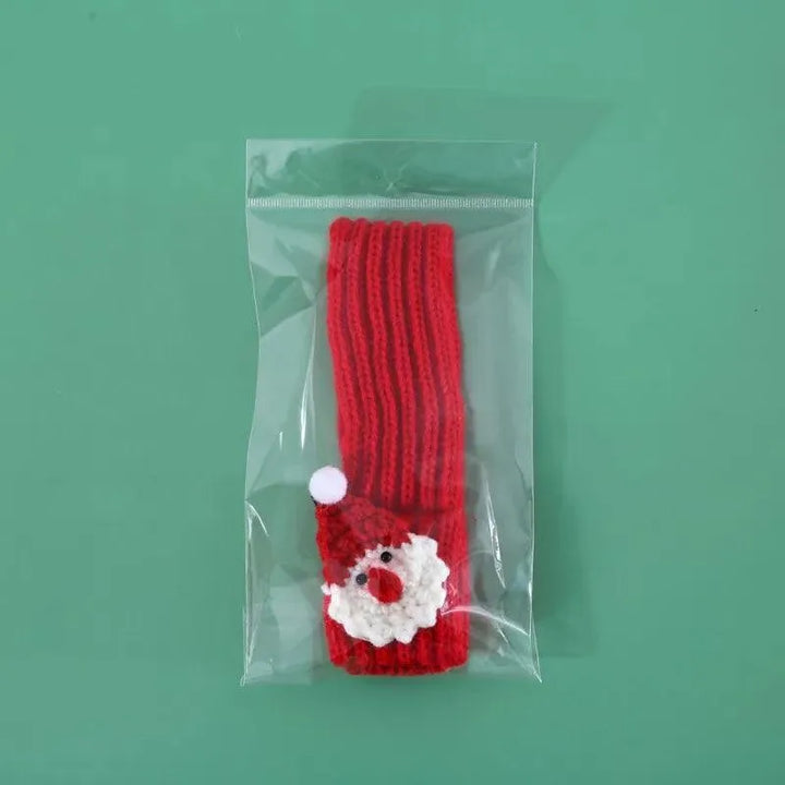 Solid Color Christmas Snow Pet Scarf Collar - themiraclebrands.com