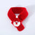 Solid Color Christmas Snow Pet Scarf Collar - themiraclebrands.com