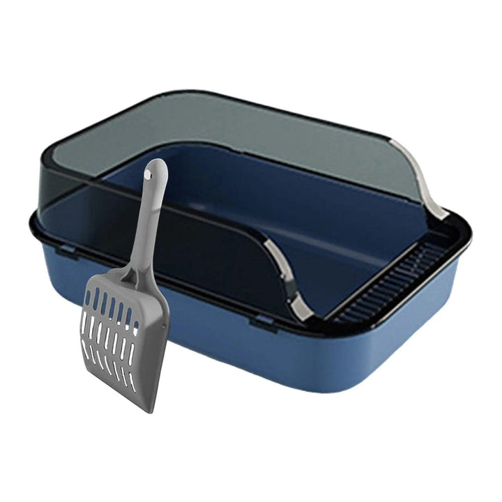 Splash-Proof Open-Top Cat Litter Box Bedpan - themiraclebrands.com