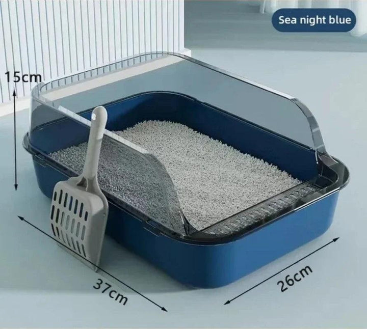 Splashproof Pet Sandbox Ideal Cat Litter Box Solution - themiraclebrands.com