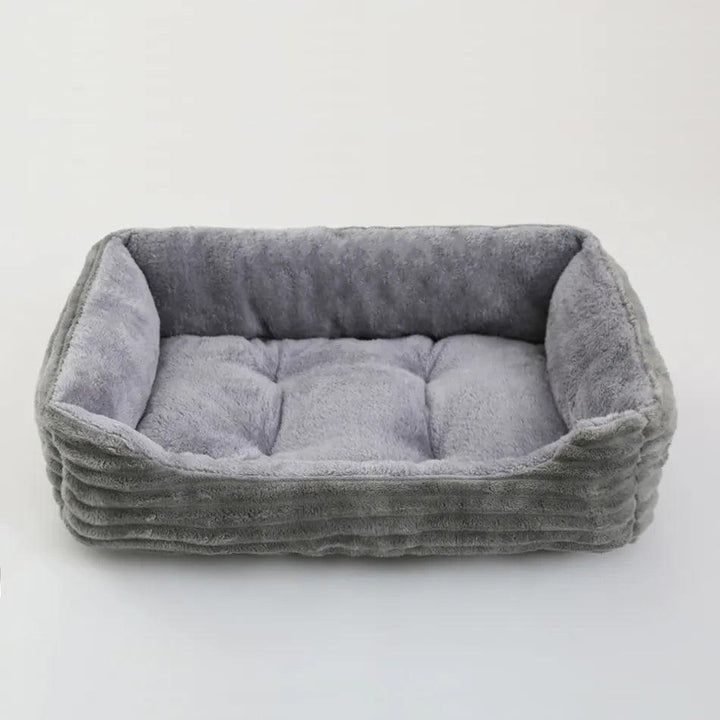 Square Plush Kennel Bed - themiraclebrands.com