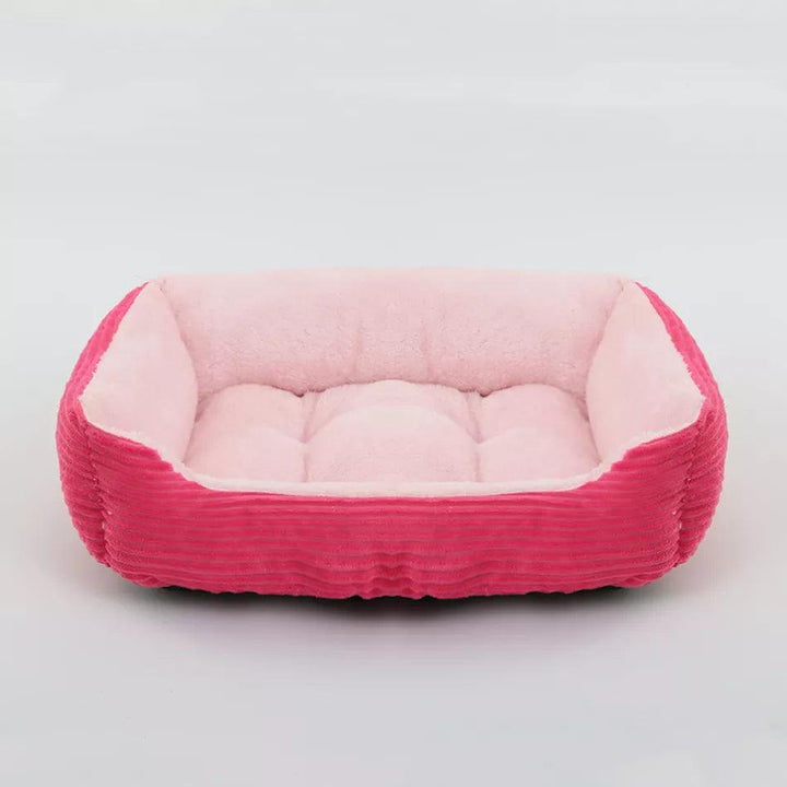 Square Plush Kennel Bed - themiraclebrands.com