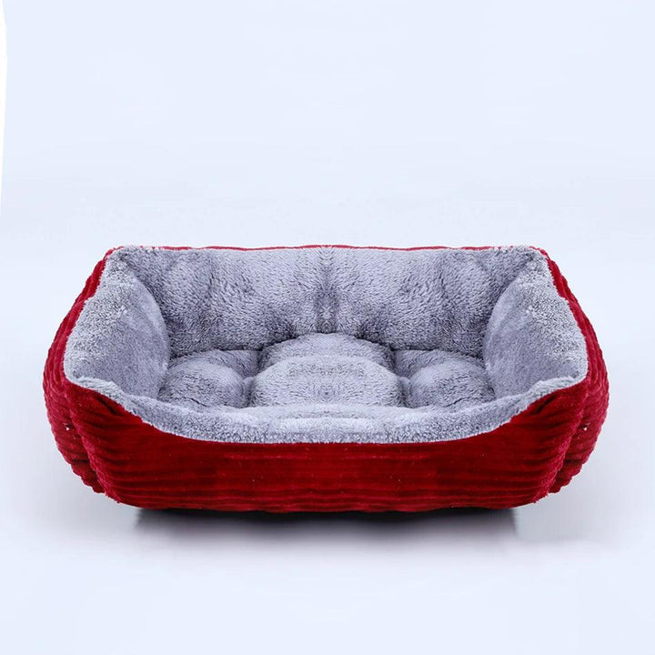 Square Plush Kennel Bed - themiraclebrands.com