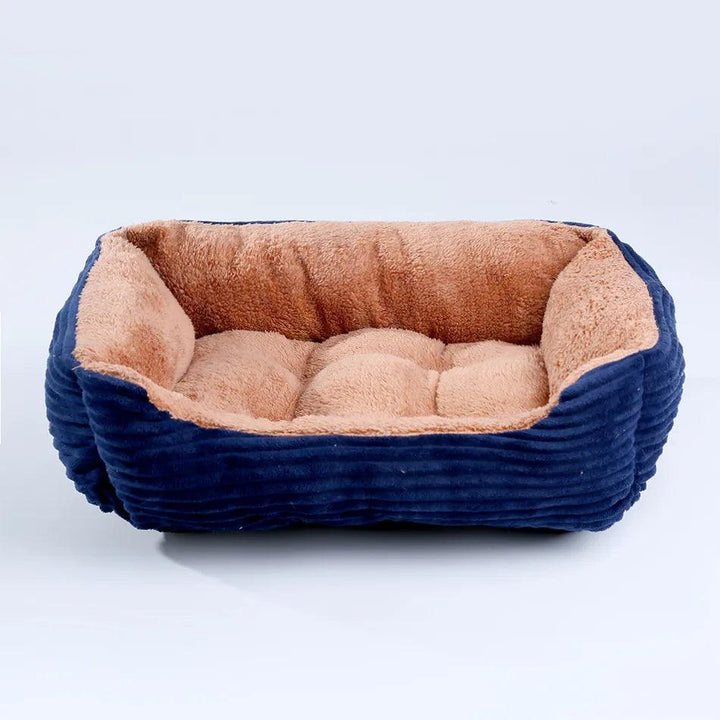 Square Plush Kennel Bed - themiraclebrands.com